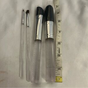 Jerome Alexander Makeup Powder Blush Eyeshadow Blending Brush Set Of 4pc Full Sz